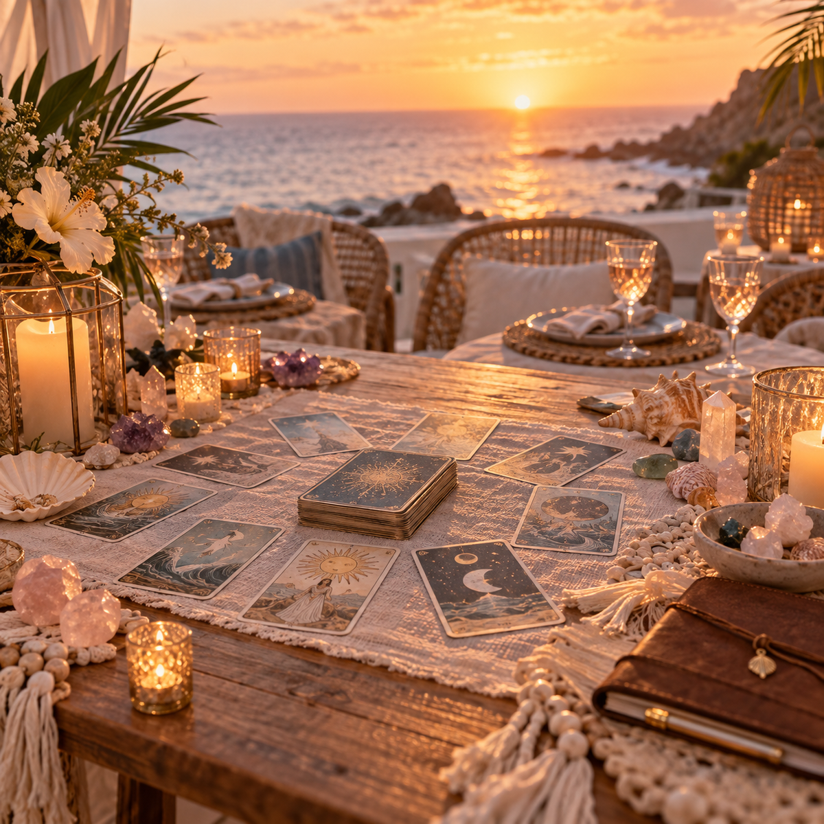 Tides & Tarot — Private Group Reading Party 🌊🔮✨
